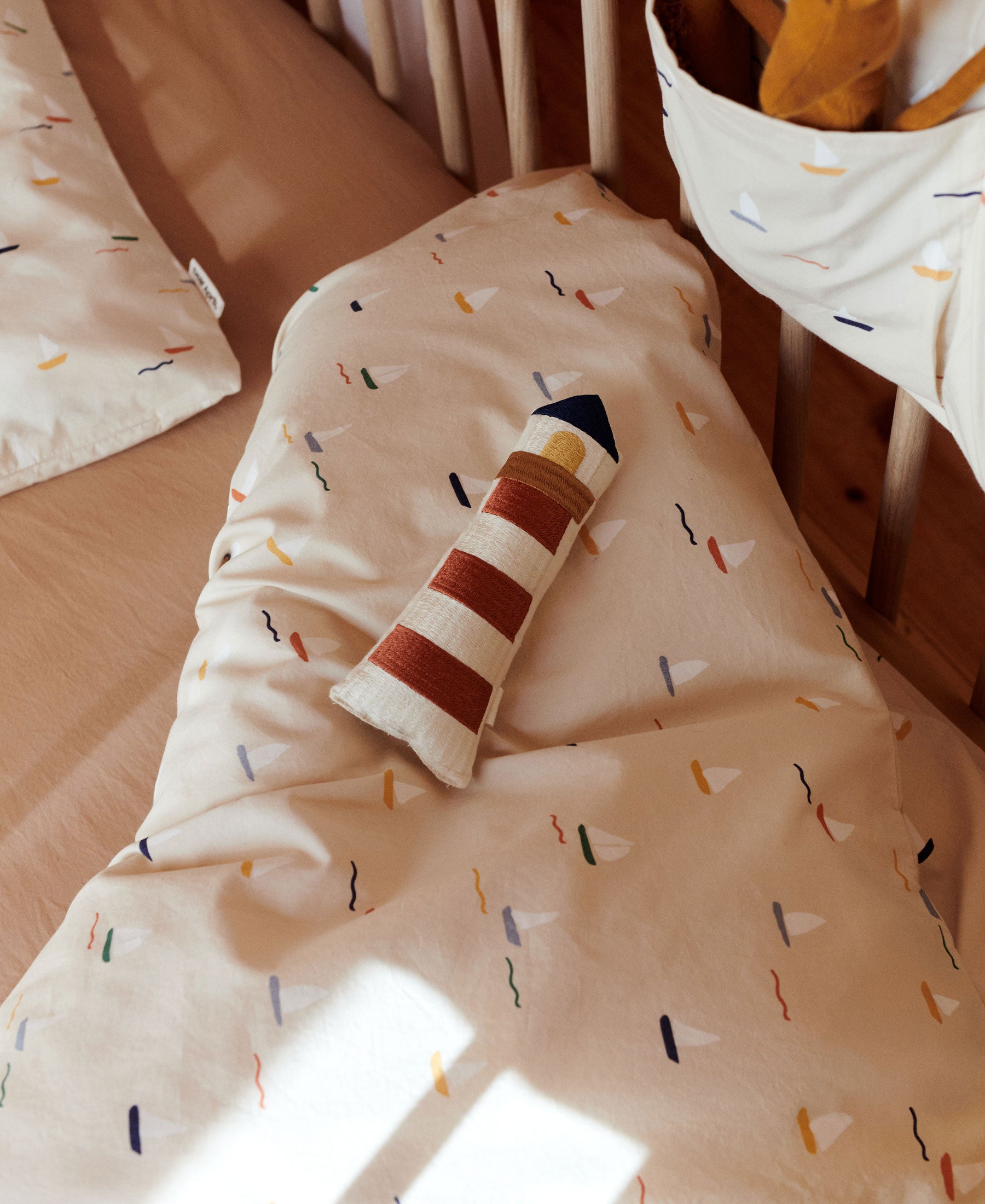 Linge de lit junior Juno, Pond Boats