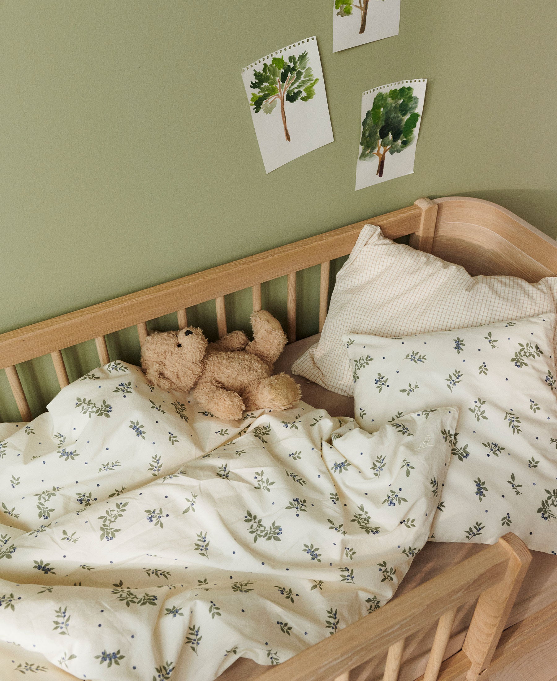 Linge de lit junior Juno, Blueberries