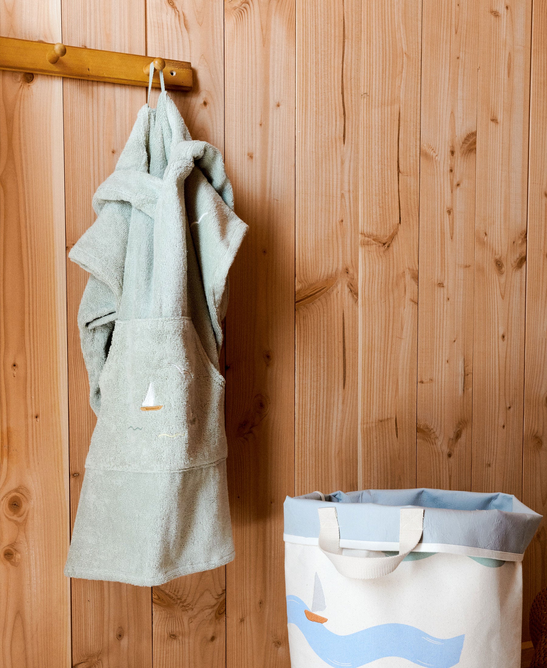 Poncho de bain Puk, Sailboats