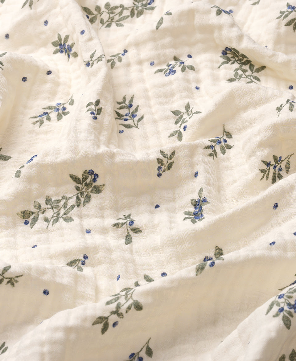 Couverture d'emmaillotage Murray, Blueberries