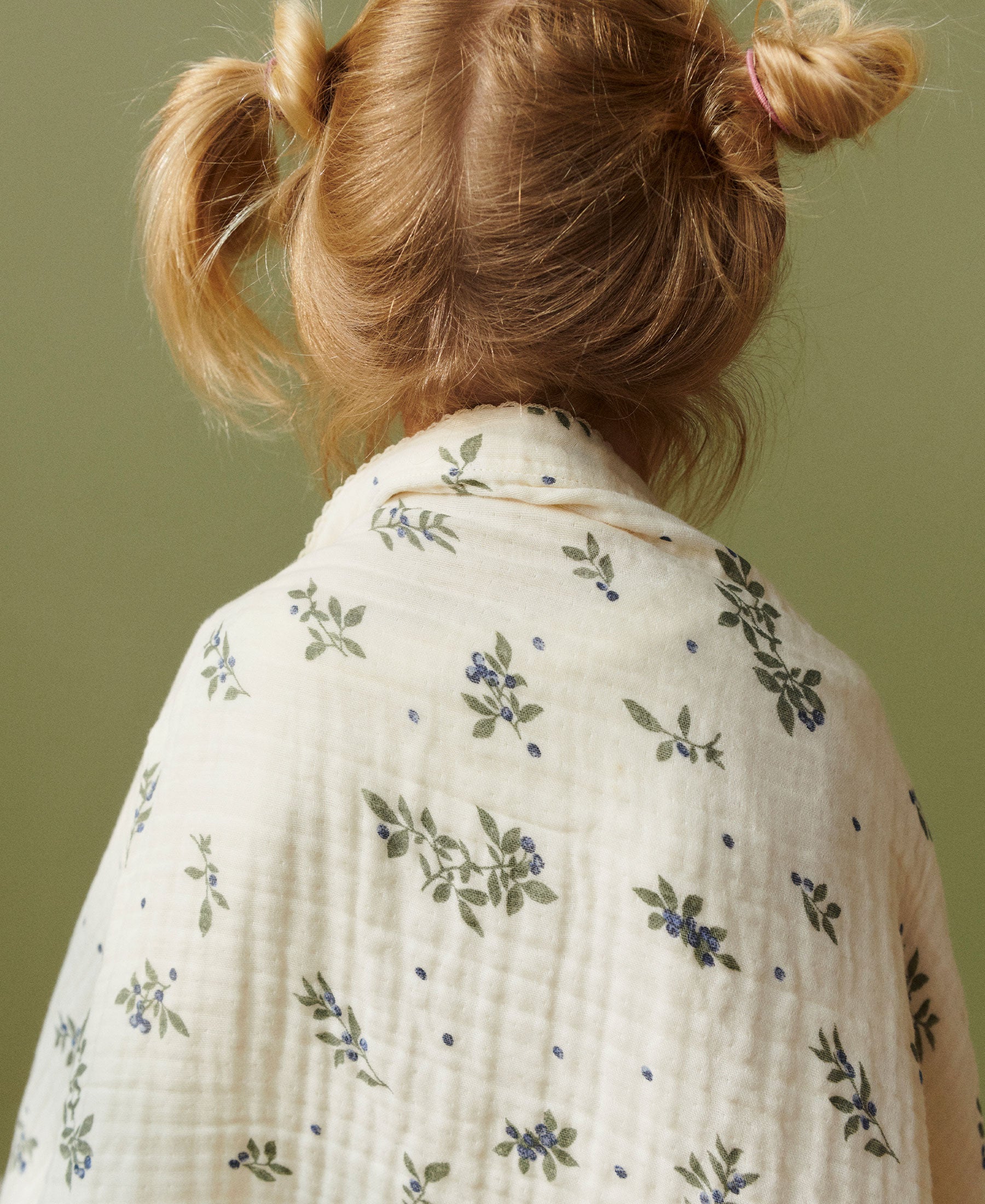 Couverture d'emmaillotage Murray, Blueberries