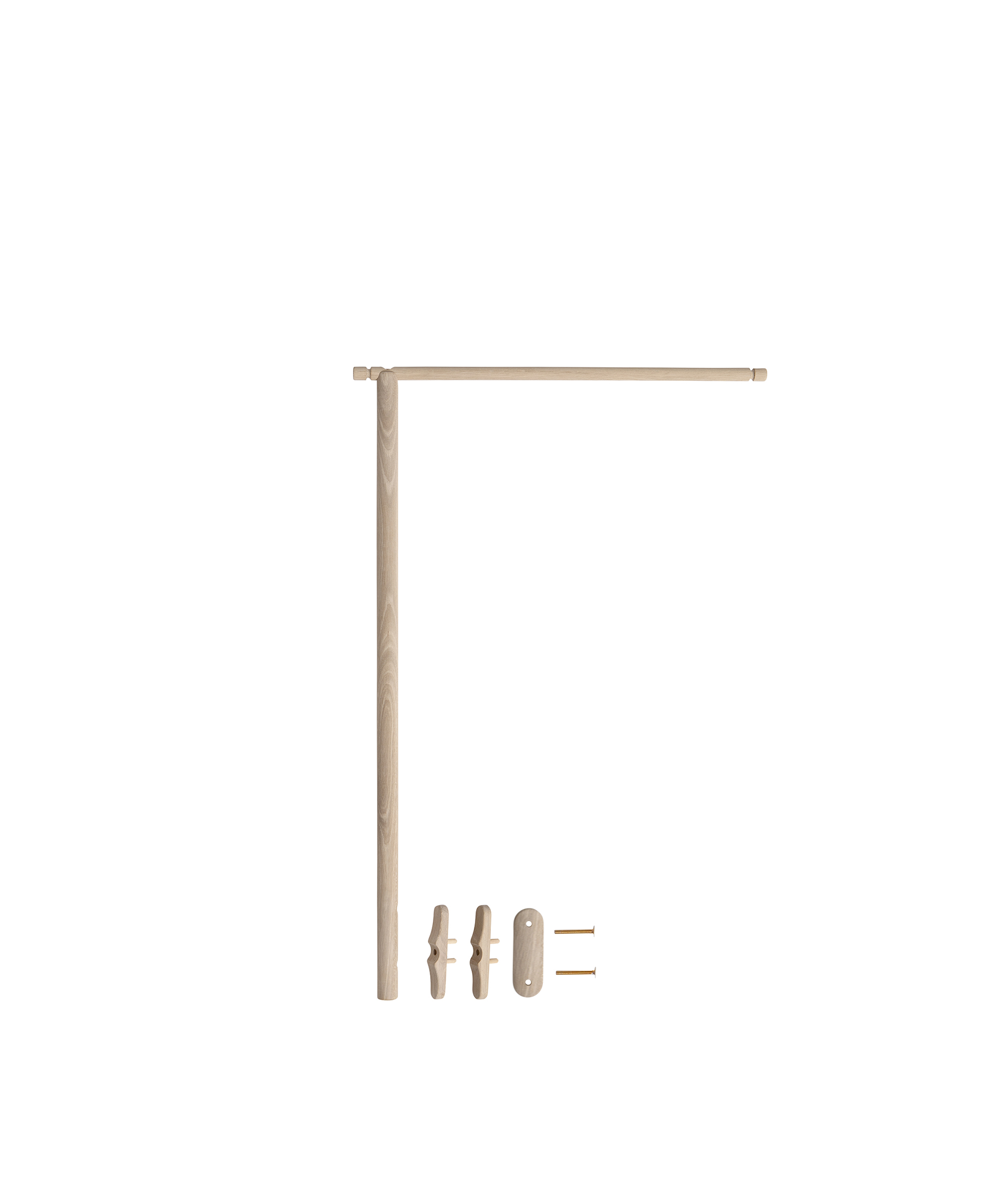 Flèche de lit pour lit bébé évolutif Wood Mini+, chêne