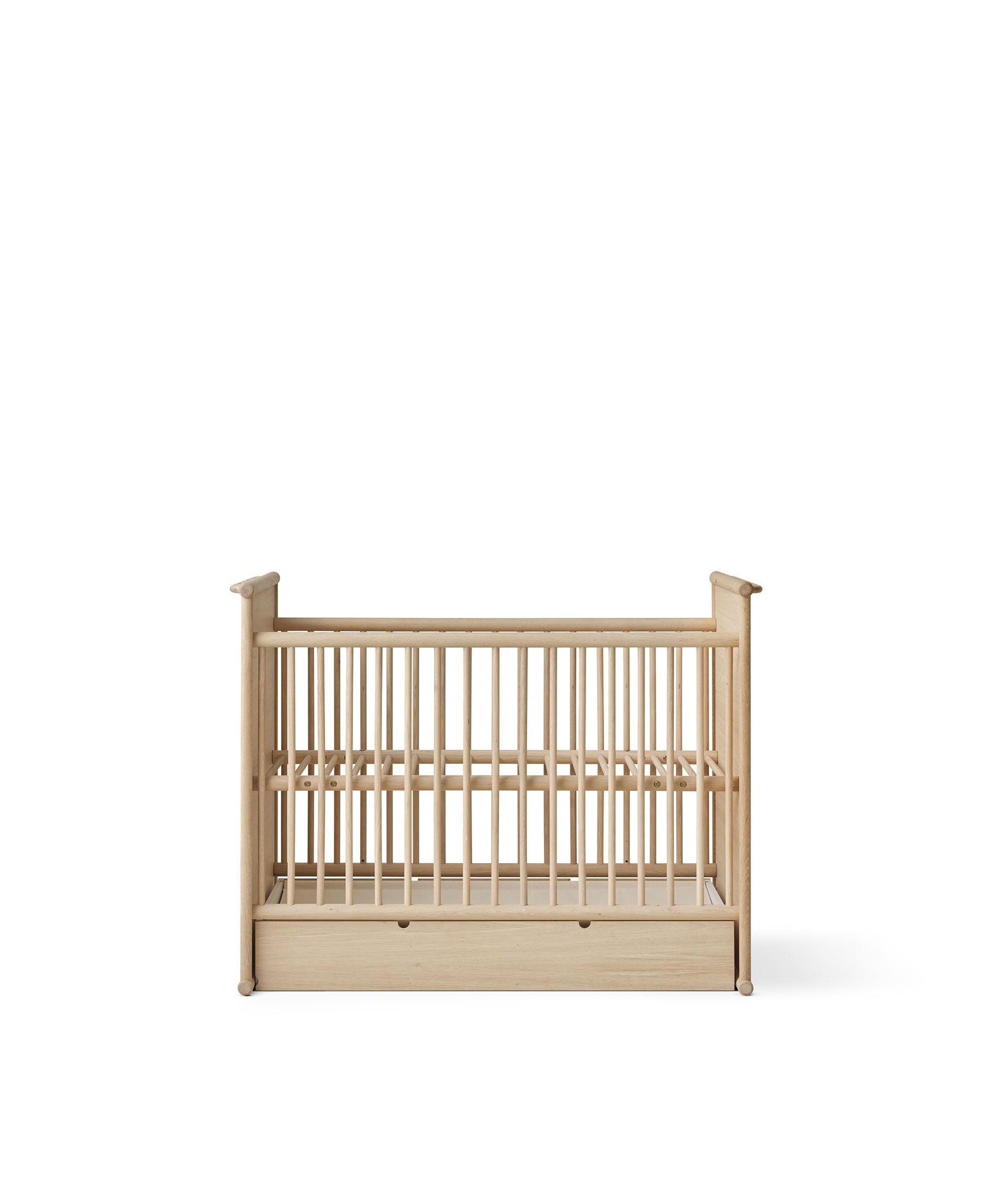 Lit bébé/lit Camp Novel, 60x120/120x200 cm, chêne