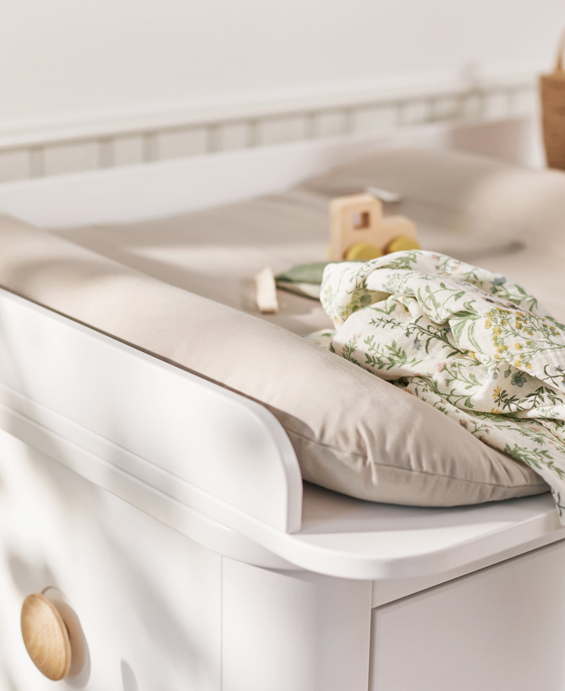 Housse Doves pour matelas à langer, Little Mouse
