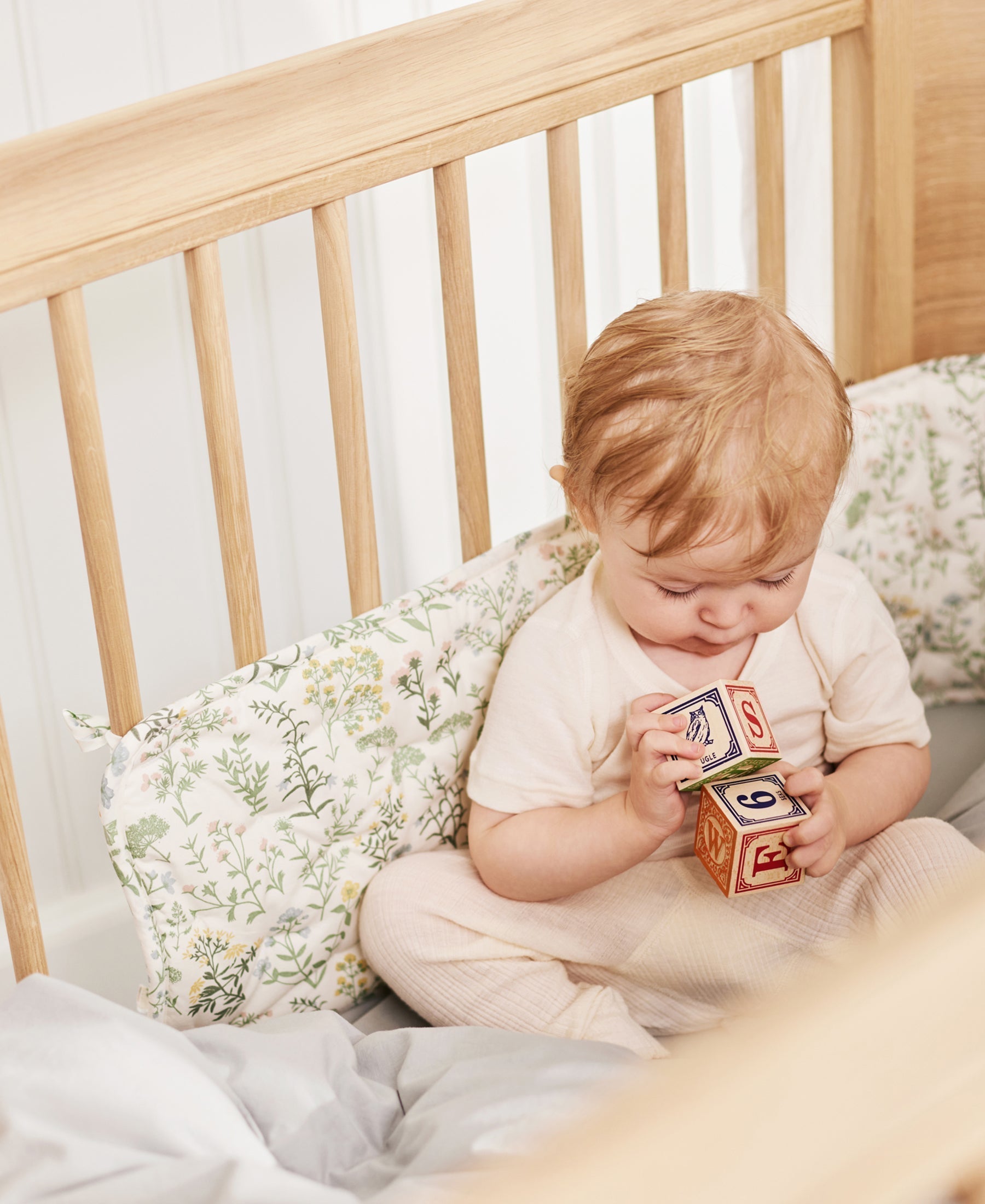 Tour de lit Nori, Summer Flowers