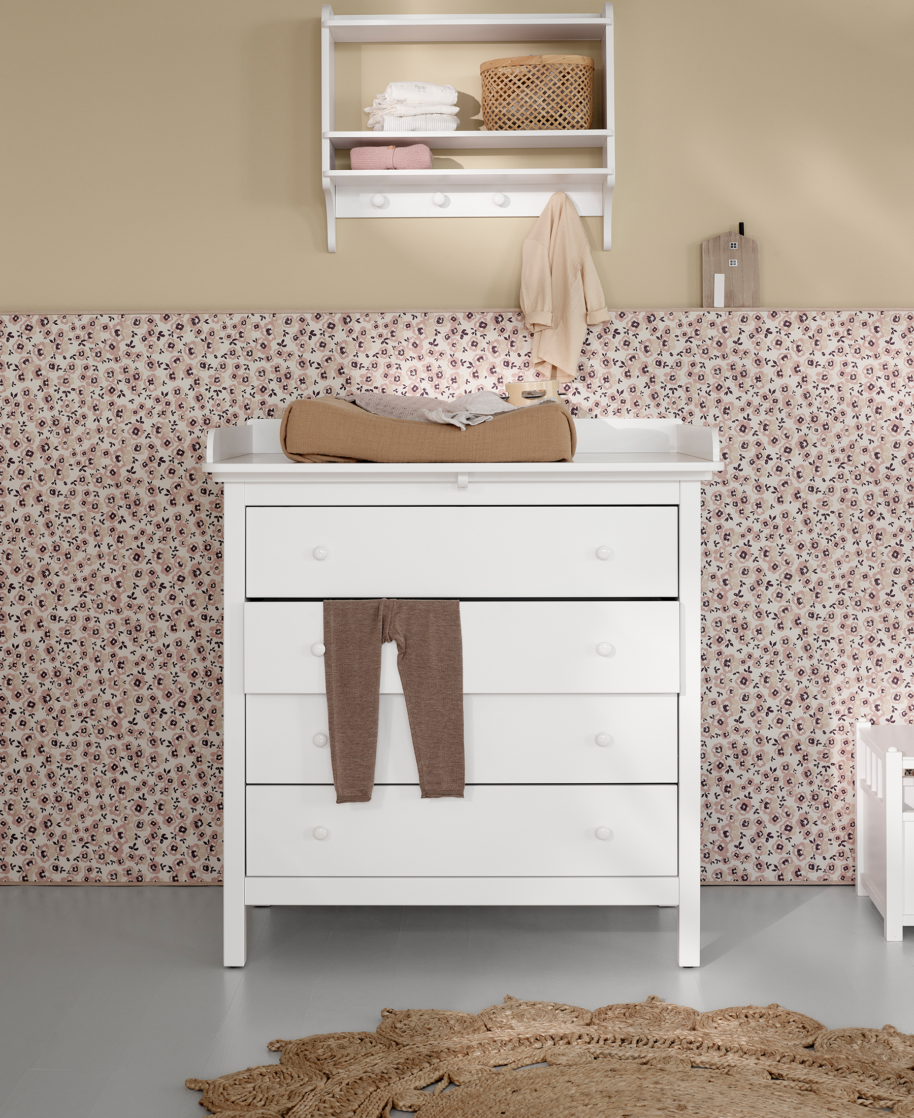 Plan à langer pour commode 4 tiroirs Seaside
