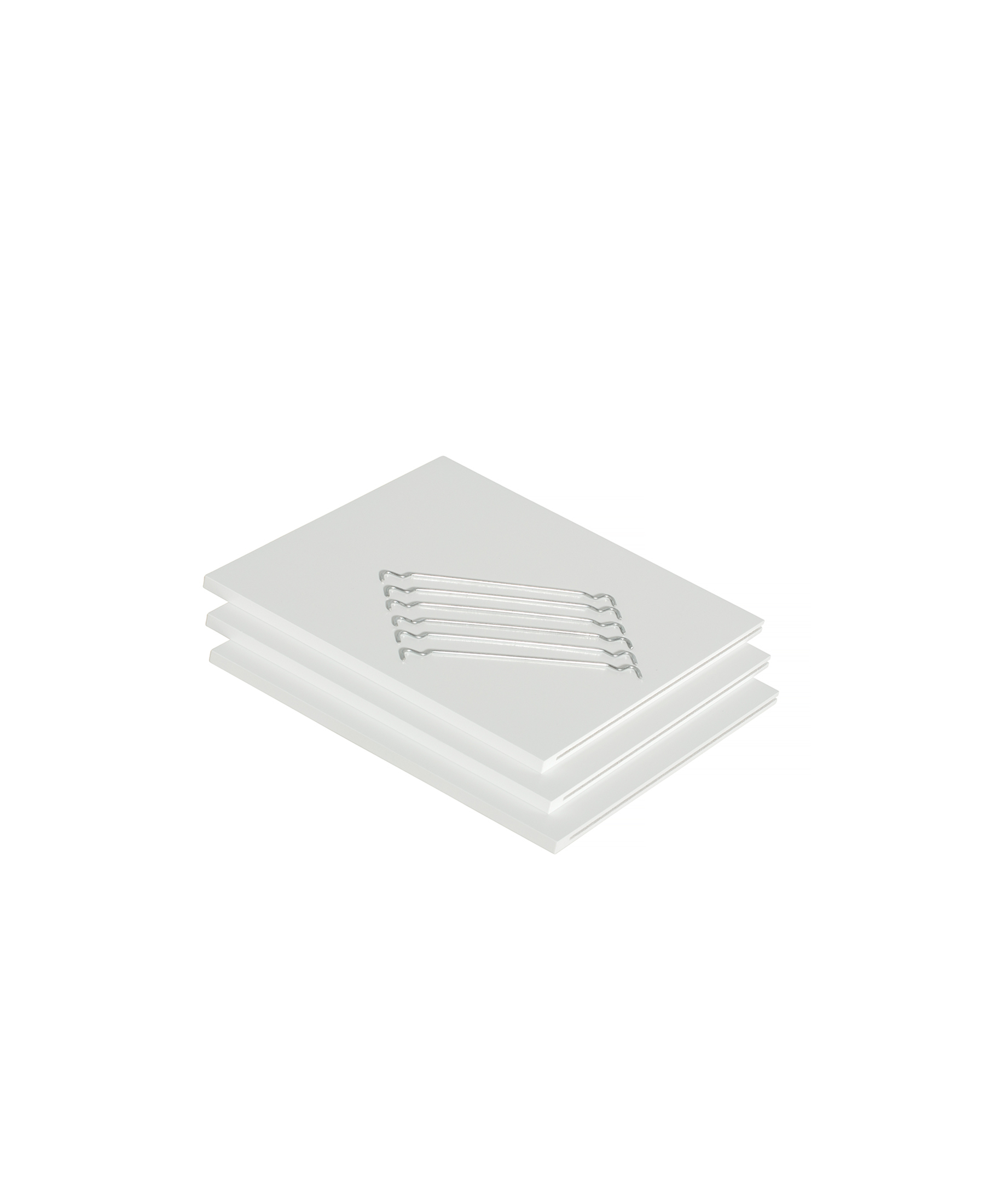 Tablettes supplémentaires pour étagères Wood, lot de 3 pcs
