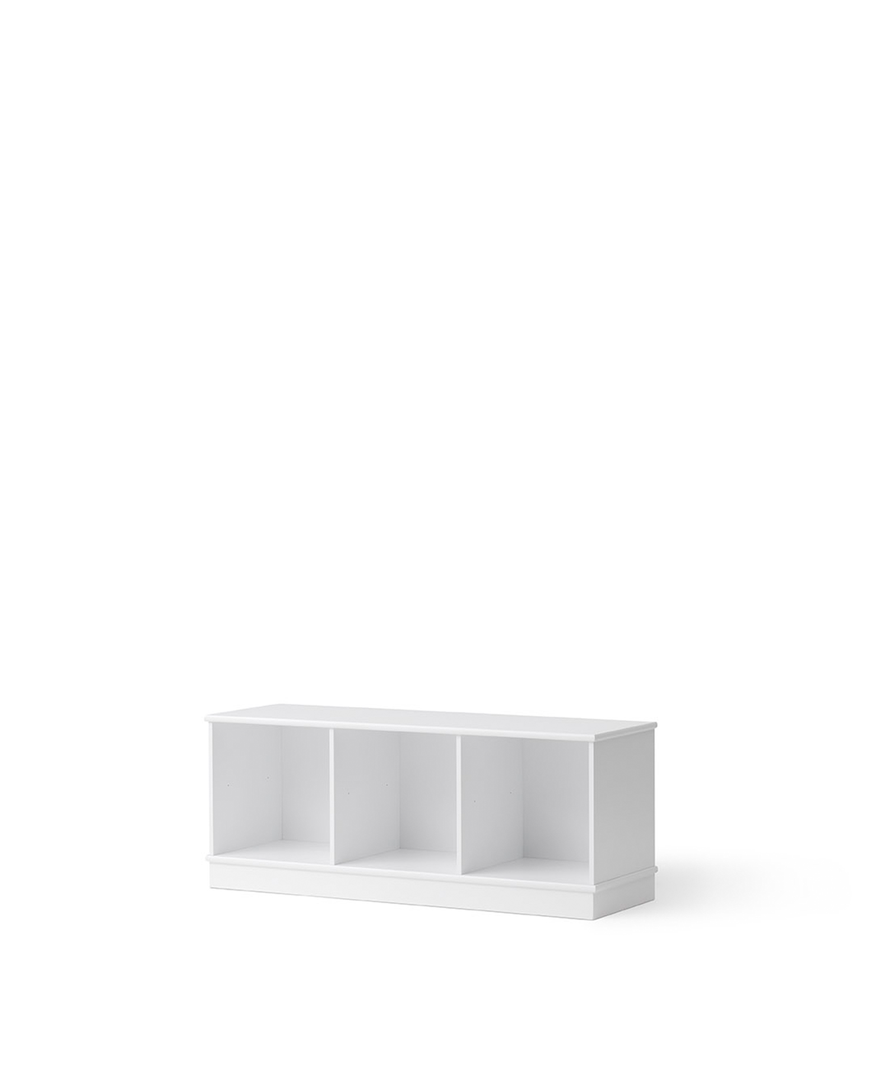 Etagère Wood 3×1 horizontale avec socle