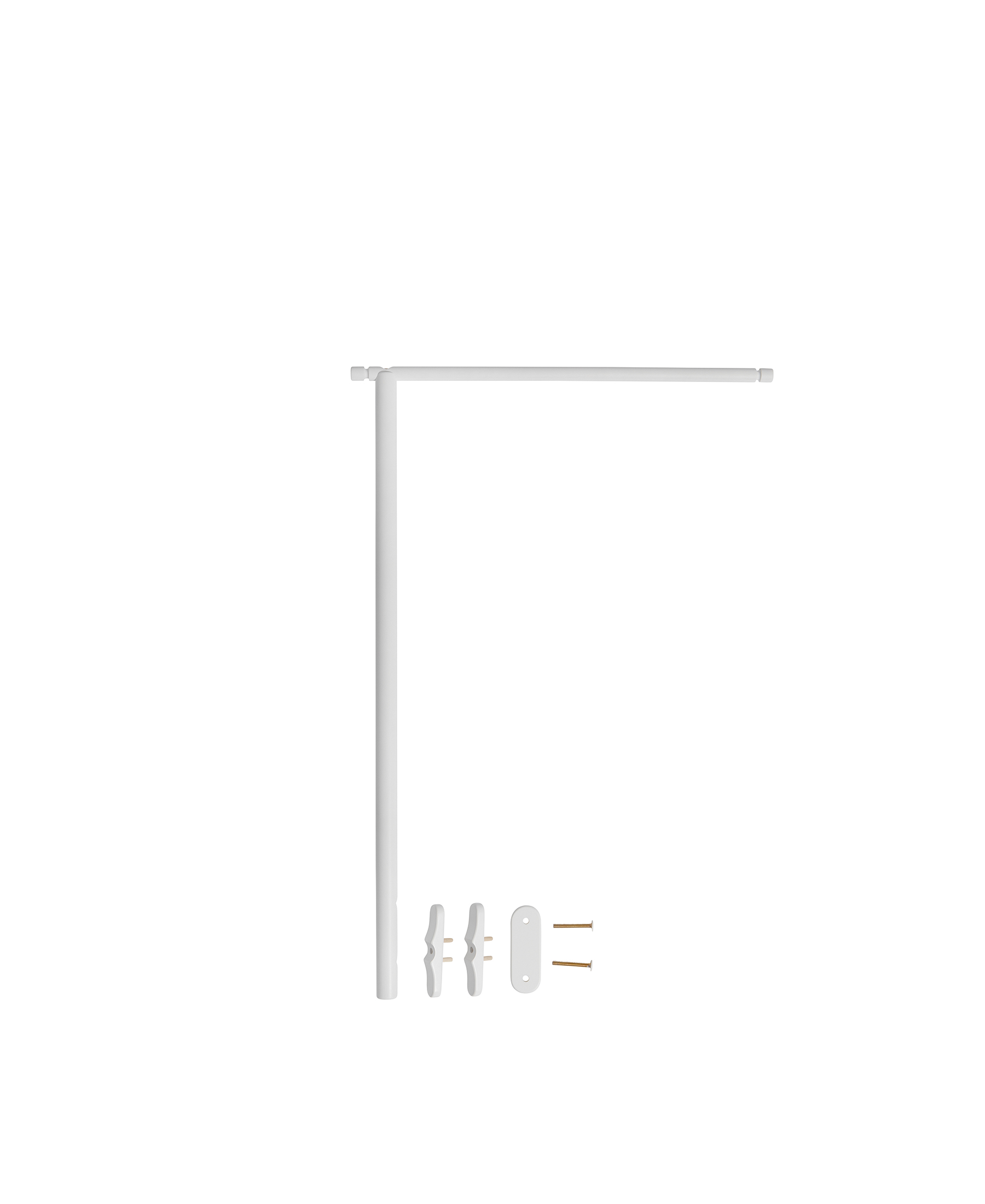 Flèche de lit pour lit bébé évolutif Wood Mini+, blanc