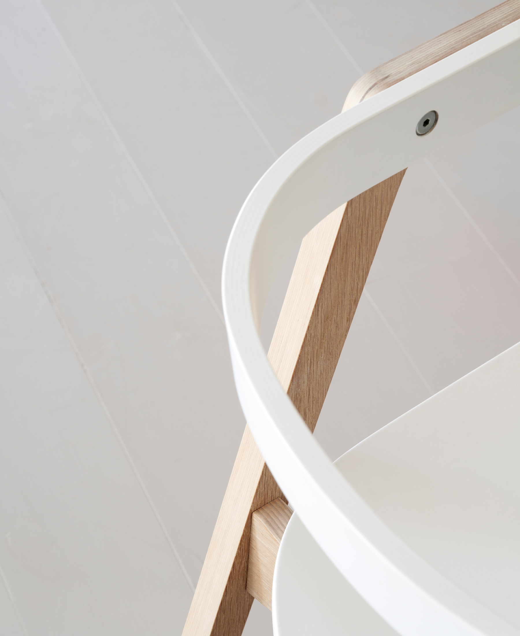 Chaise Wood avec accoudoirs