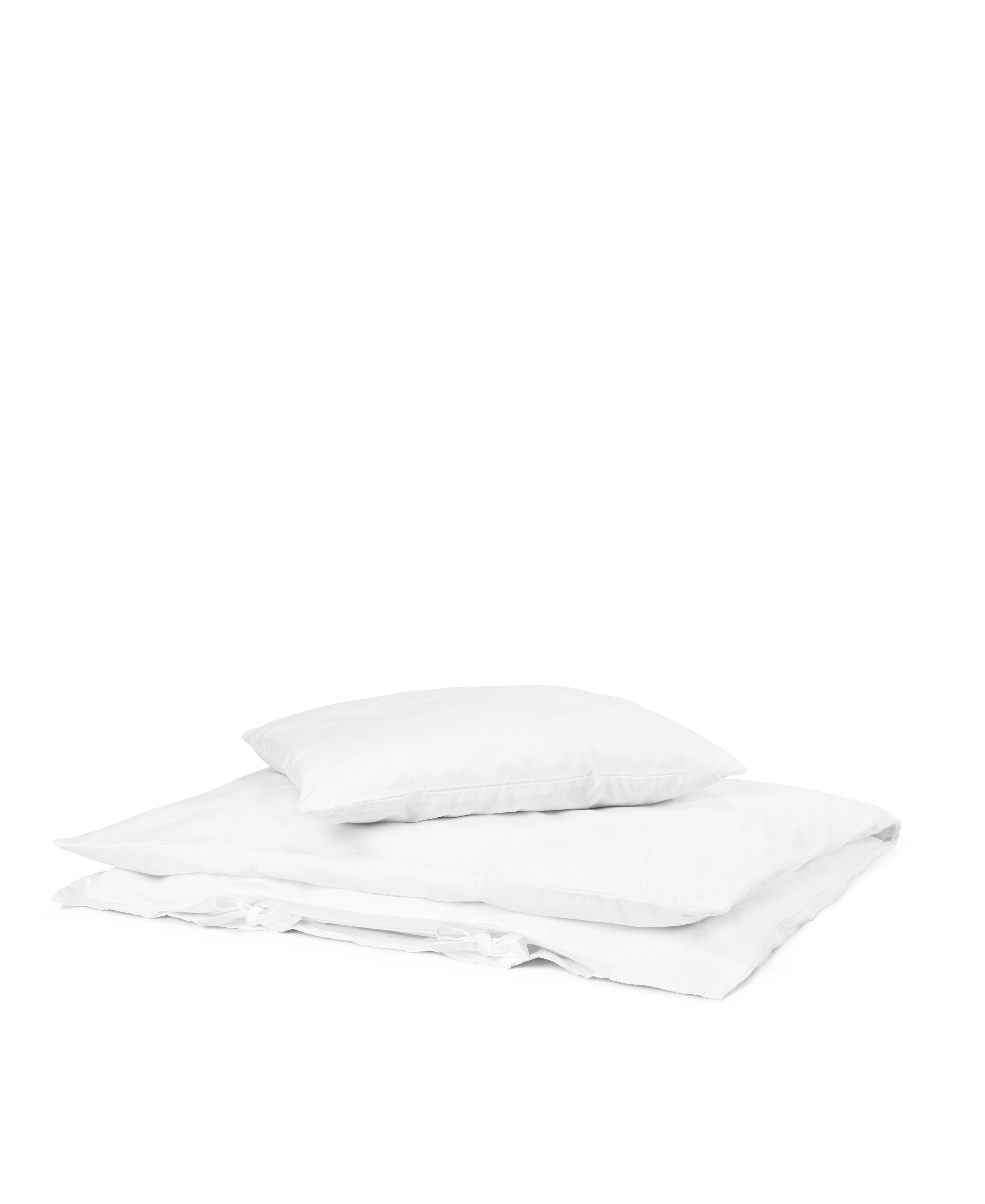 Linge de lit bébé Bee, Simply White