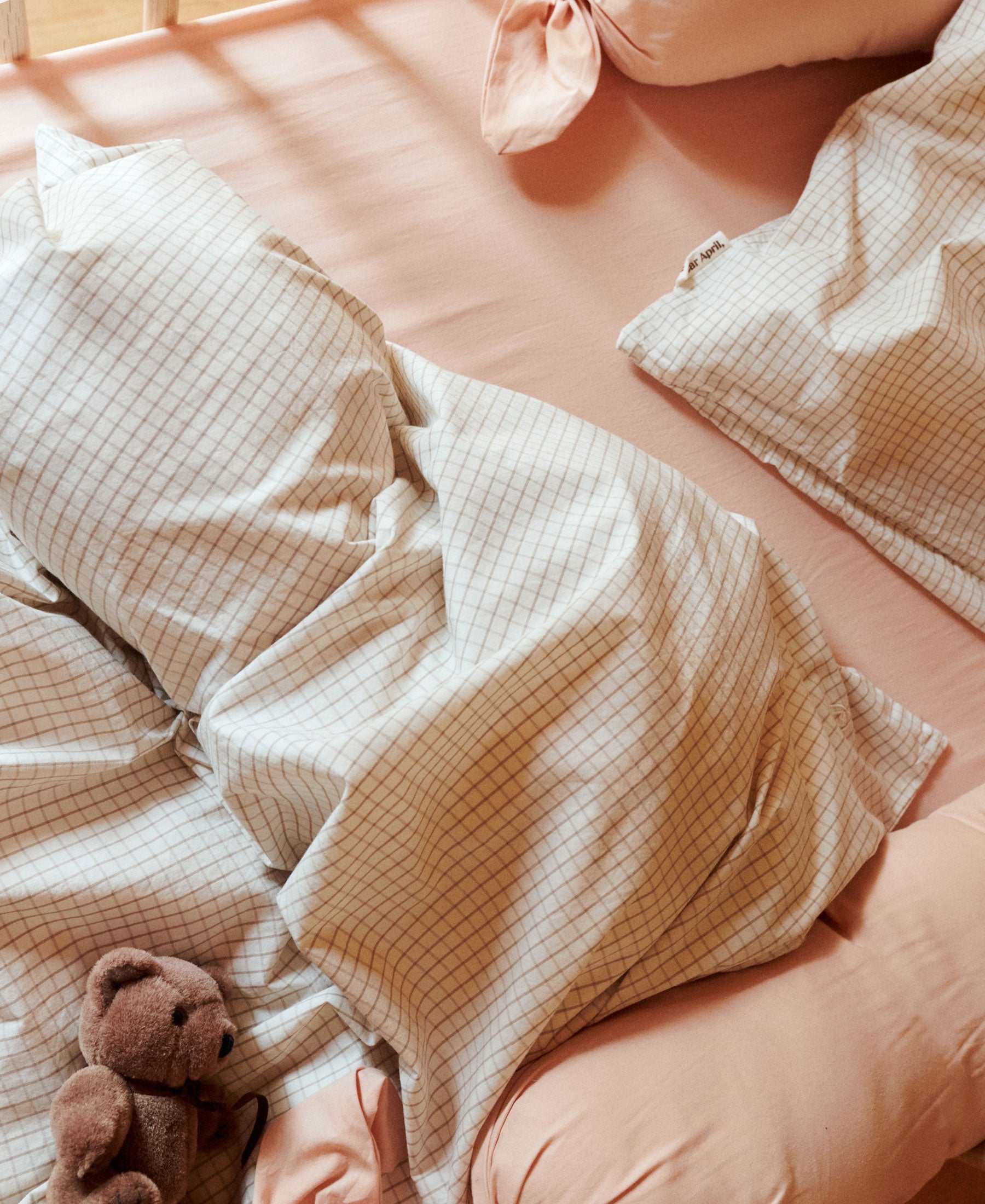 Linge de lit junior Joha, Mini Check