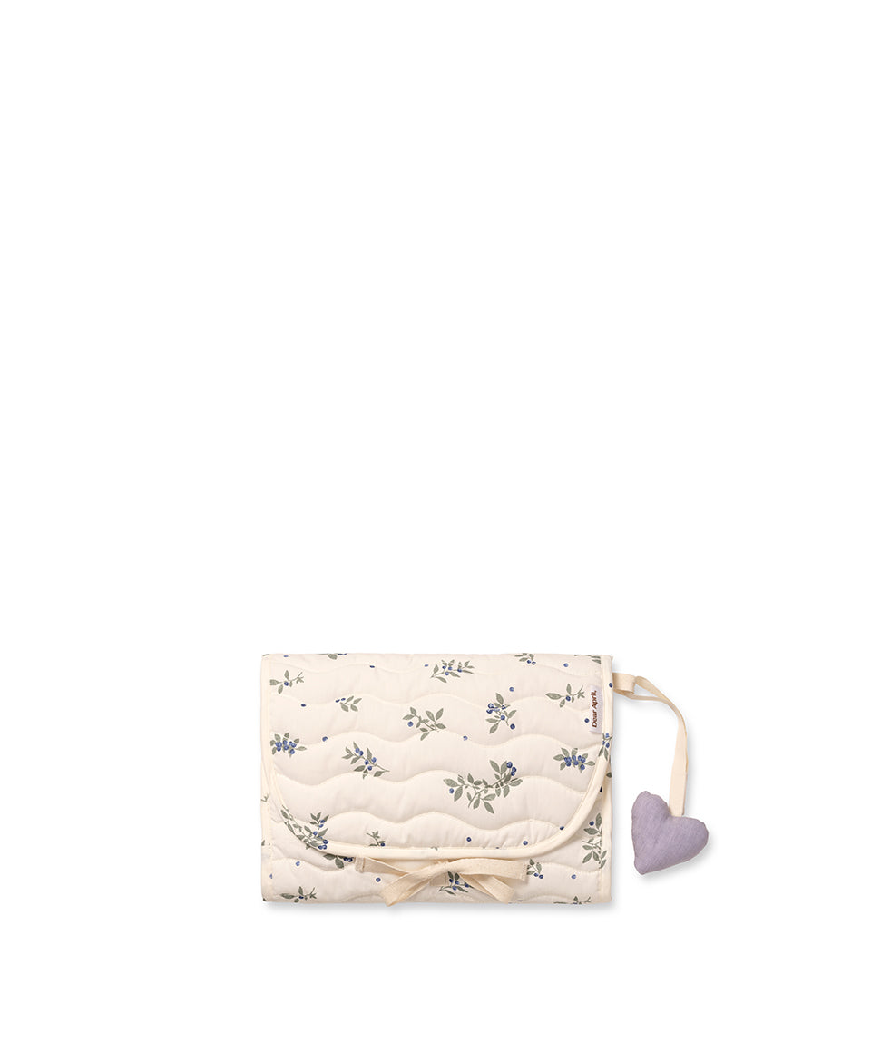 Matelas à langer de voyage River, Blueberries