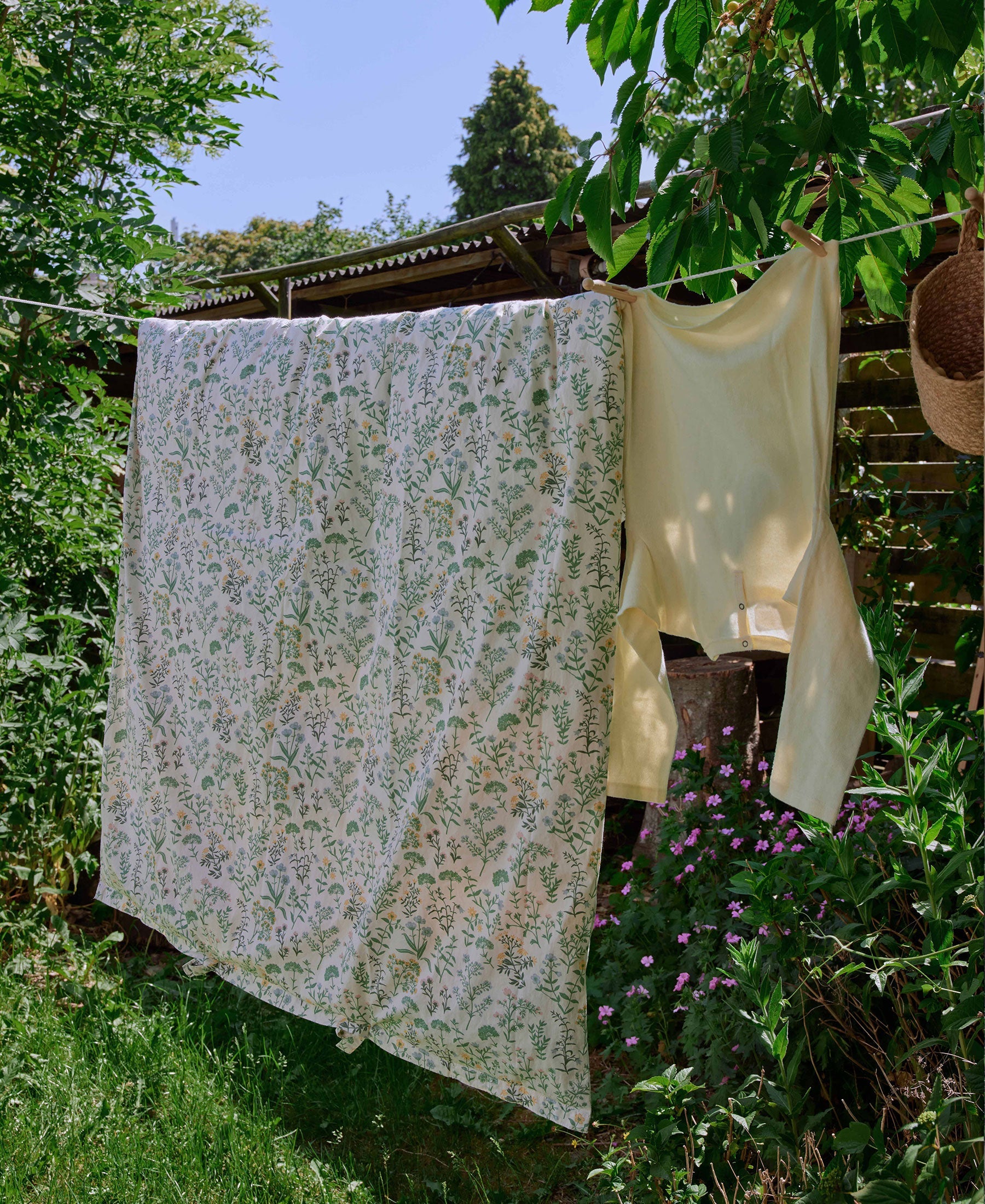 Linge de lit adulte 135x200 cm, Summer Flowers