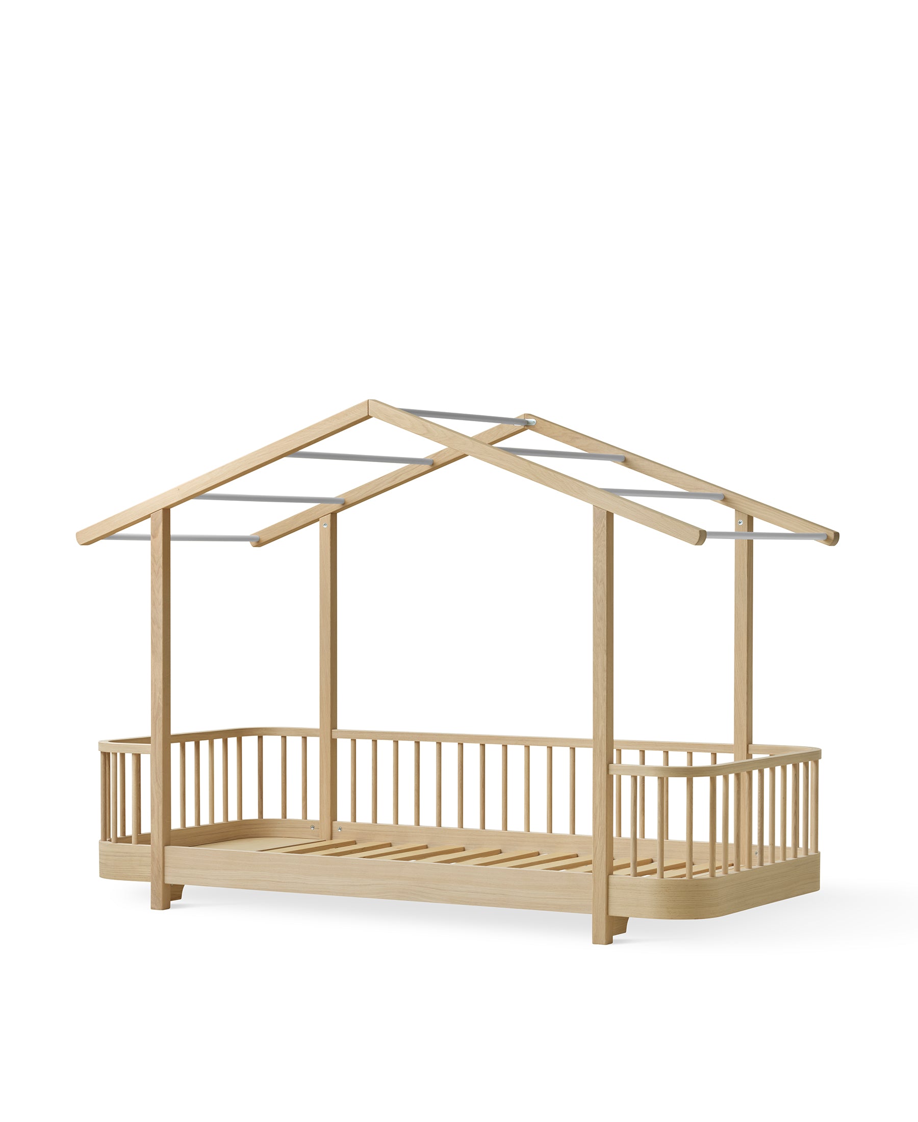 Lit cabane Wood Original, chêne