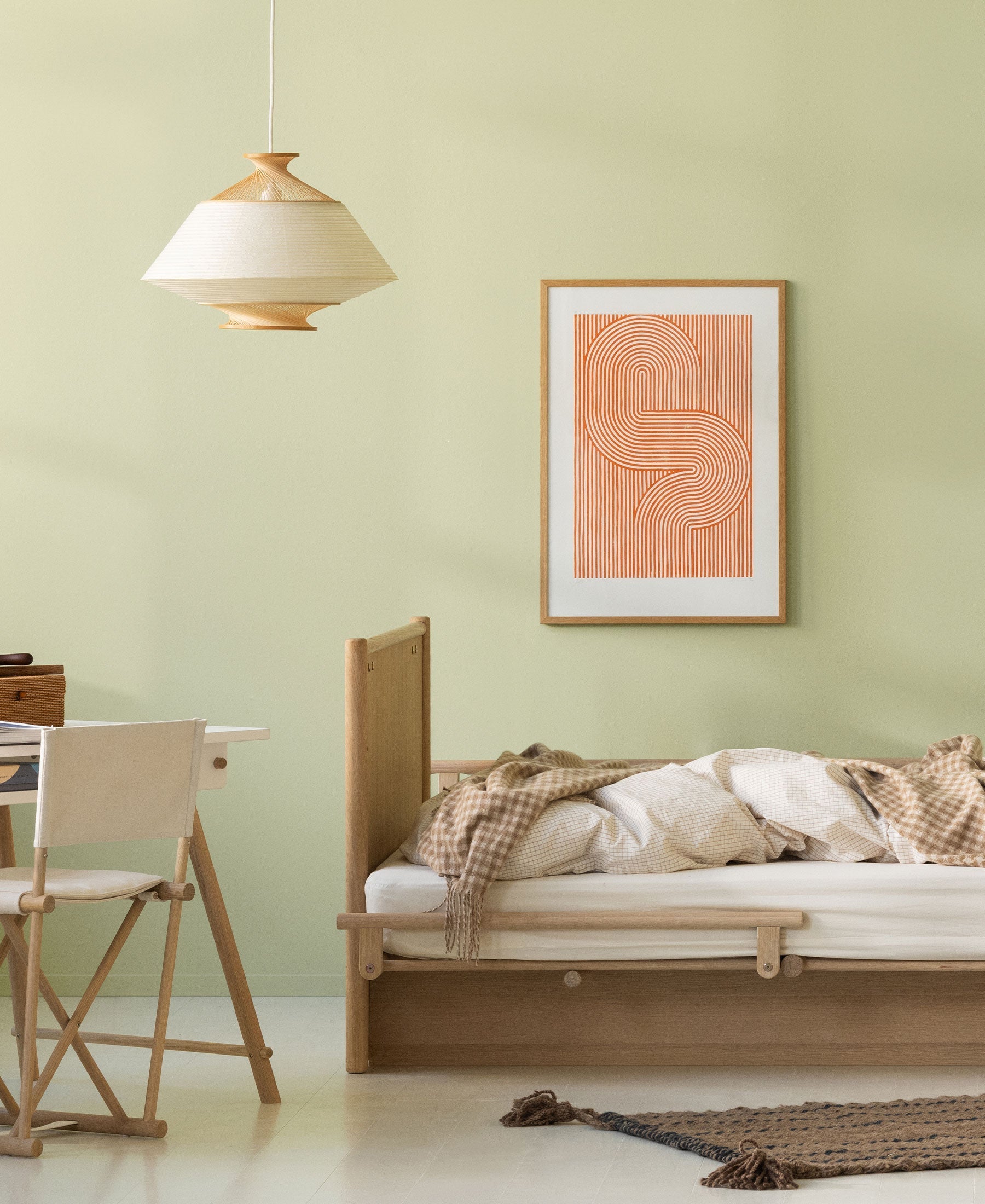 Barre d'arrêt de matelas Camp Novel, 2 pièces, chêne