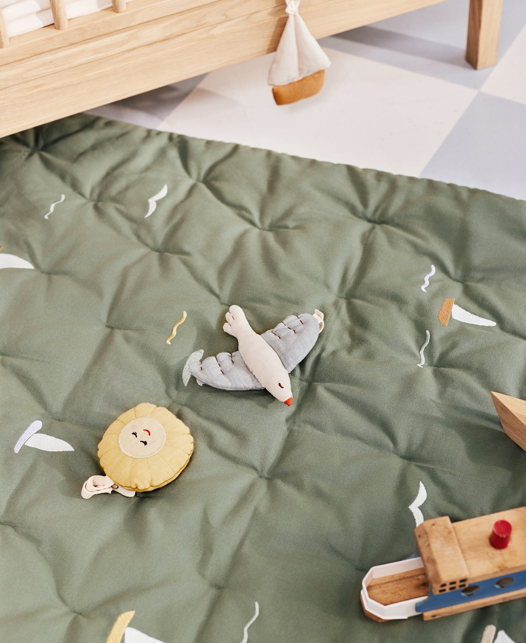 Tapis d'éveil  Meri, Sailboats
