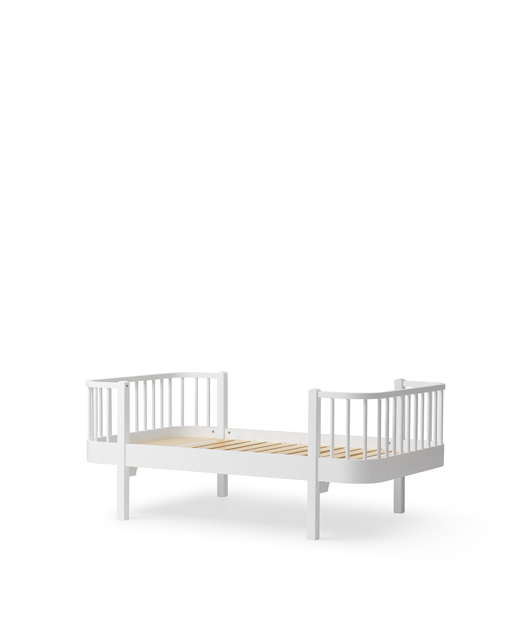 Lit junior Wood Original, blanc