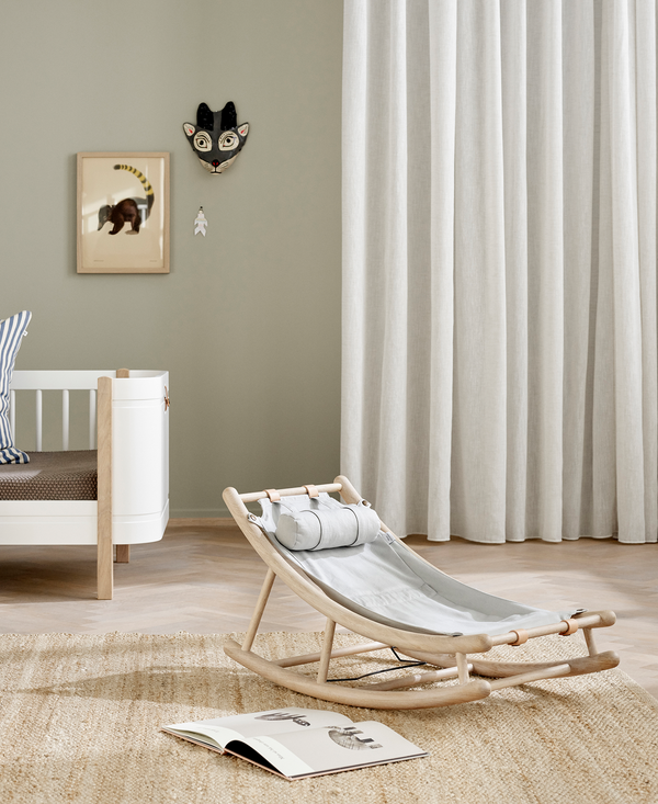 Assise enfant (supplémentaire) pour transat bébé & enfant Wood, gris